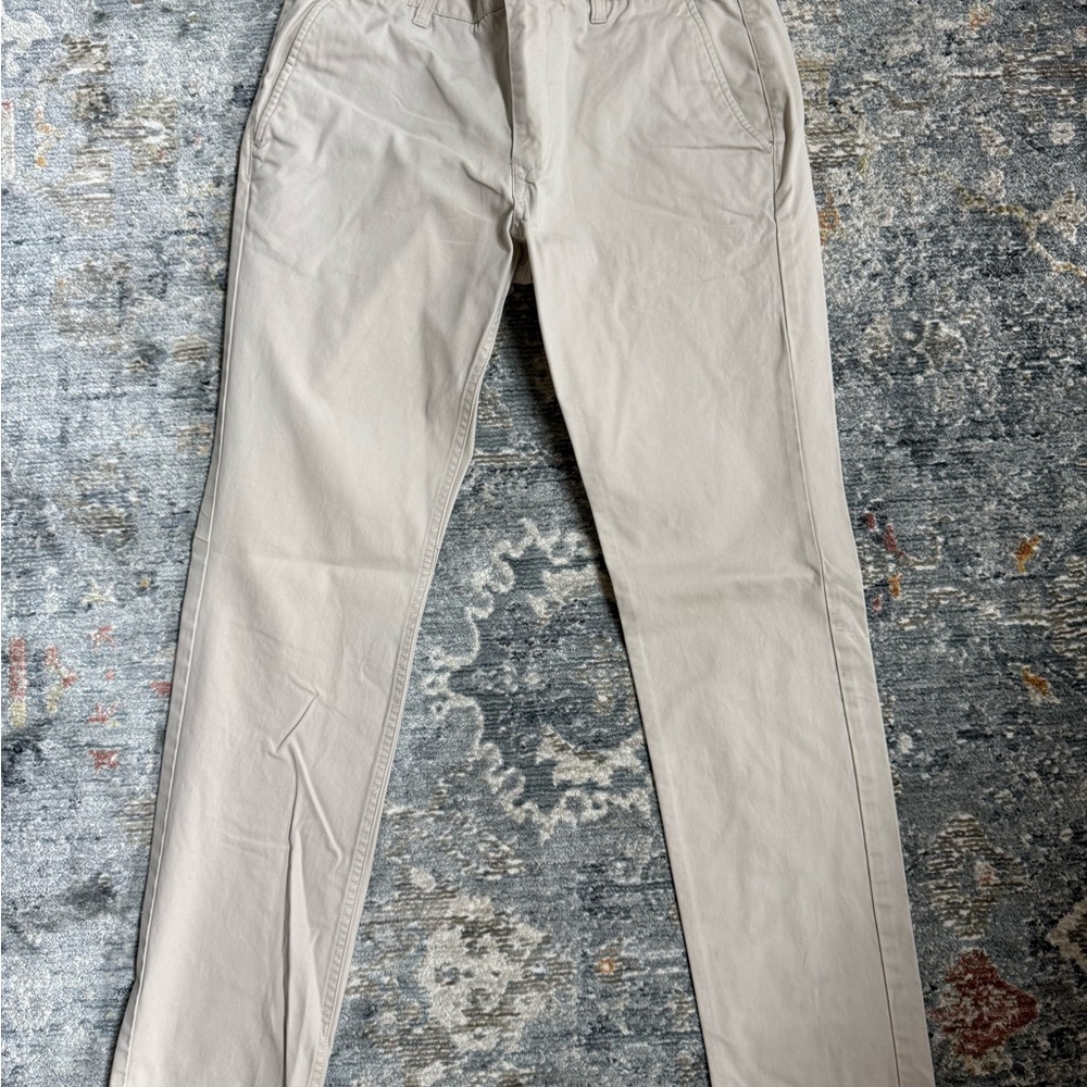 Bonobos Tan Chinos with Straight Leg Design